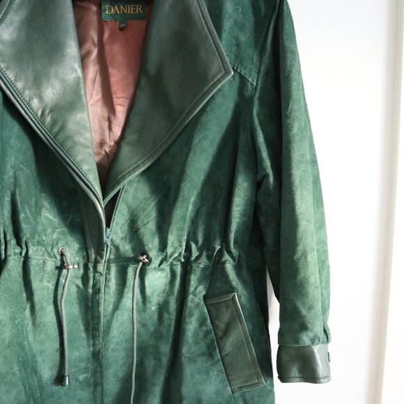 DANIER Coat (Green) - Picture 4 of 6